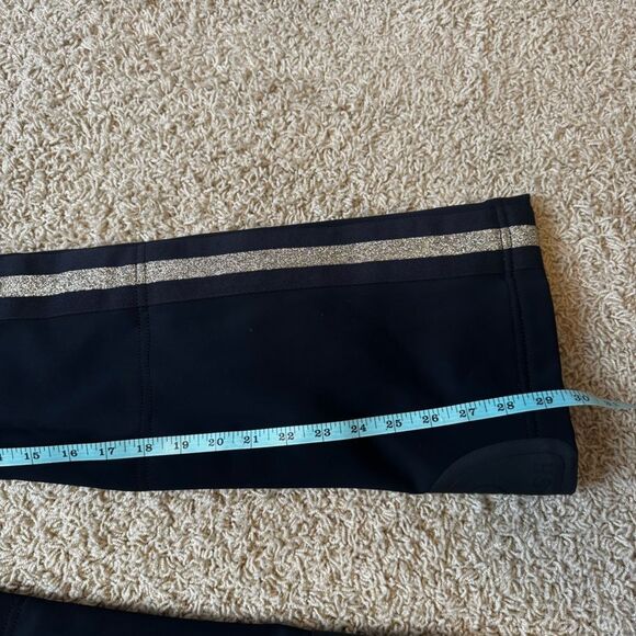 Goldbergh Cher Ski Pants Pippa Ski Pants Black Gold Logo Waterproof US 8 - Picture 9 of 12